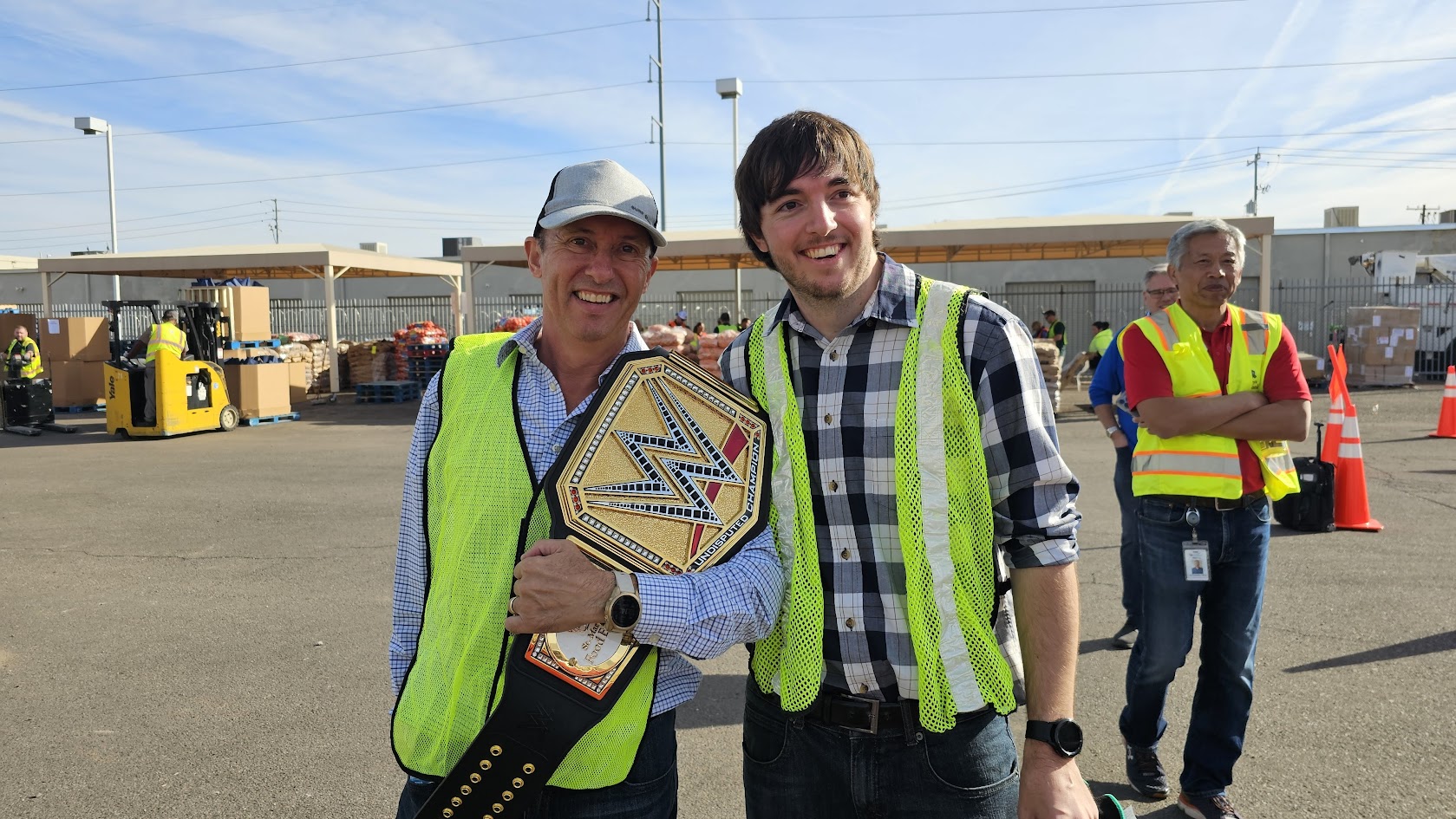 Volunteering with Dad